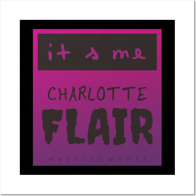 CHARLOTTE FLAIR Wall Art by Kevindoa